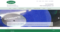 Desktop Screenshot of dugdalepvc.com