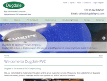 Tablet Screenshot of dugdalepvc.com